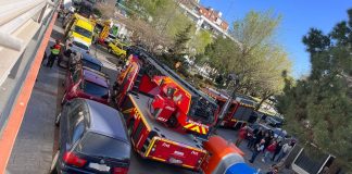 Susto en Alcorcón tras el incendio de una vivienda en la Plaza del Sol