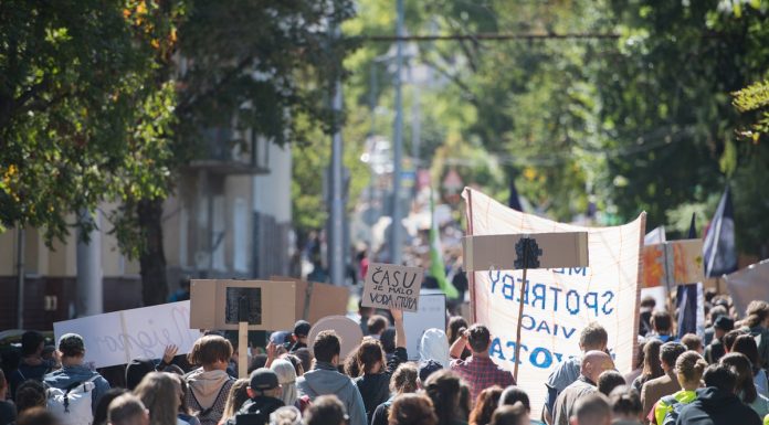 Manifestación en Madrid para los autónomos de Alcorcón y de toda la región
