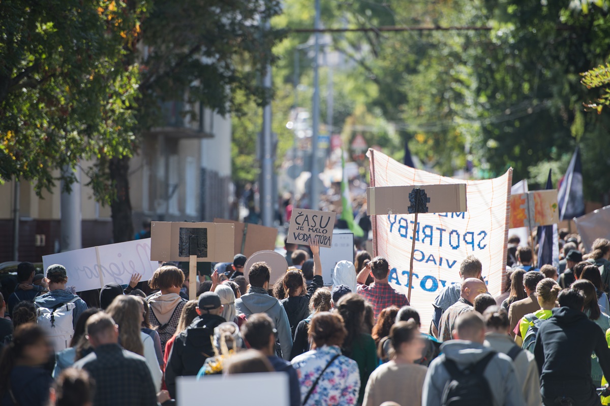 Manifestación en Madrid para los autónomos de Alcorcón y de toda la región