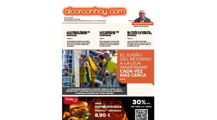 Periódico Alcorcón, abril 2023 Periódico alcorconhoy - Abril 2023, tu periódico de Alcorcón