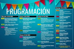 Programación de las Fiestas de Santo Domingo y San Dominguín en Alcorcón