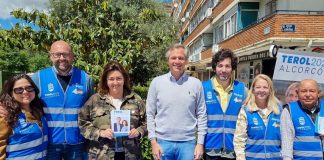 El expresidente de Colombia y el exalcalde de Caracas apoyan a Terol en Alcorcón