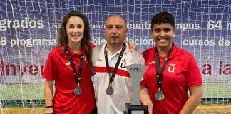 Alcorcón y la URJC, subcampeones de España en el Campeonato Universitario de fútbol sala femenino