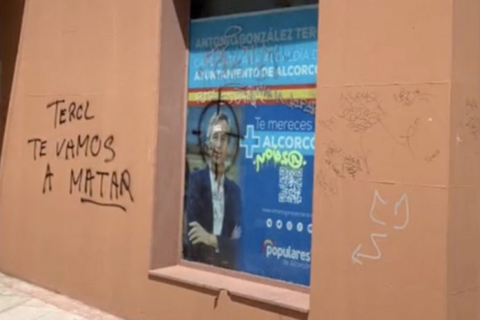 Terol, candidato a la alcaldía de Alcorcón, recibe amenazas de muerte