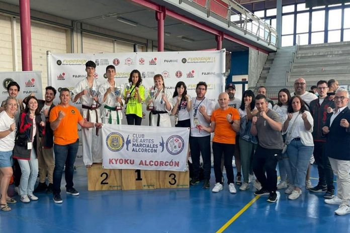 El Club de Artes Marciales de Alcorcón triunfa en el Campeonato de España