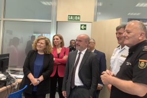 El delegado del Gobierno visita el Centro Unificado de Policía de Alcorcón