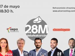 Todo listo para el gran debate electoral de Alcorcón del próximo 17 de mayo Todo listo para el gran debate electoral de Alcorcón del próximo 17 de mayo
