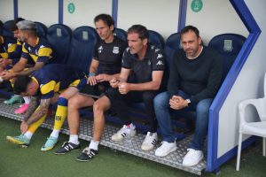 El entrenador Fran Fernández, contundente: "Al Alcorcón no se le respeta igual que a otros equipos"