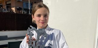 Irene Sáez, alumna del Eurocolegio Casvi, subcampeona de España de Kárate