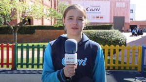 Irene Sáez, alumna del Eurocolegio Casvi, subcampeona de España de Kárate