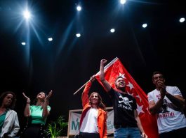 Íñigo Errejón y Mónica García cierran la campaña de Más Madrid Alcorcón Mónica García brinda su apoyo a Trinidad Castillo en el cierre de campaña de Más Madrid Alcorcón