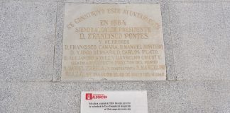 Alcorcón instala la placa que formaba parte de la Casa Consistorial en 1884