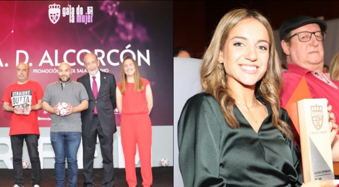 Alcorcón, premiada doblemente en la I Gala de la Mujer de la Federación de Fútbol de Madrid