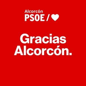 Euforia sobre la bocina en el PSOE de Alcorcón: "La ciudad ha resistido"