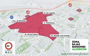 La zona de bajas emisiones, más cerca de llegar a Alcorcón