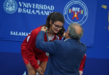 Sofía Martín Prol, estudiante del Eurocolegio Casvi, subcampeona de España de Halterofilia