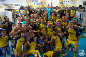 Y, al fin, llegó el gol de Javi Castro para el Alcorcón