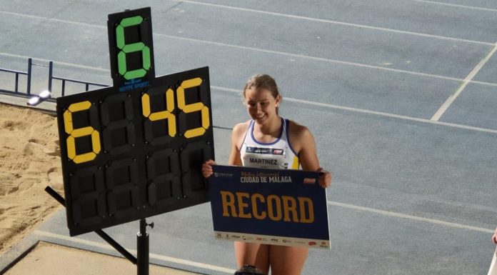 Nuevo récord de España para Laura Martínez, del Club Atletismo Alcorcón