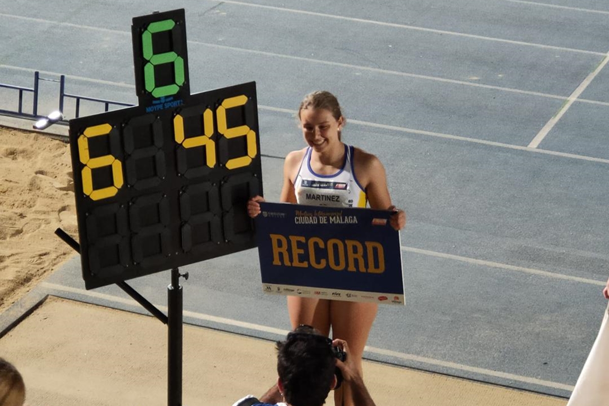 Nuevo récord de España para Laura Martínez, del Club Atletismo Alcorcón |  alcorconhoy.com