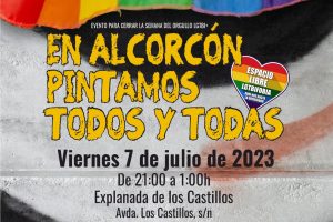El izado de bandera del Orgullo inaugura la programación LGTBI en Alcorcón