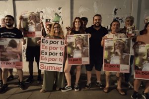 Comienza la campaña electoral con la pegada de carteles en Alcorcón