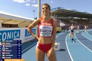 La alcorconera Carla García, clasificada para la final del atletismo europeo
