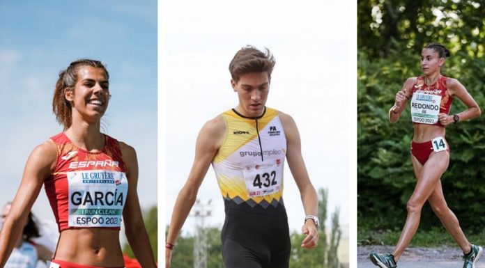 Tres atletas de Alcorcón brillan ante toda Europa