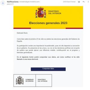 Atención, alcorconeros: detectan una estafa en las notificaciones para las elecciones del 23-J