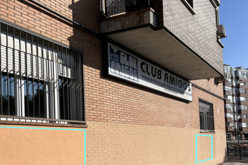 El Club Amigos busca artistas para decorar sus fachadas en Alcorcón