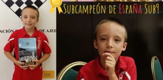 El ajedrecista alcorconero Marko García Tanjala, subcampeón de España sub-9