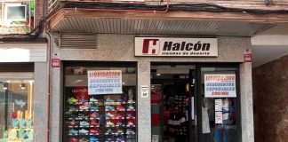 Cierra la mítica tienda de Deportes Halcón de Alcorcón