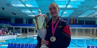 Daniela Pajares, del Ciudad Alcorcon, campeona de Europa de Waterpolo