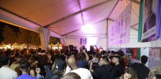 Variada programación musical y cenas de Ganar Alcorcón en su caseta de las Fiestas