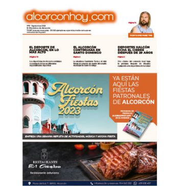 Periódico alcorconhoy - Septiembre 2023, tu periódico de Alcorcón