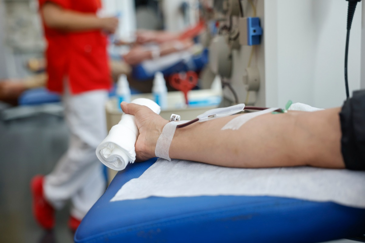 Las donaciones de sangre descienden durante esta semana en Alcorcón
