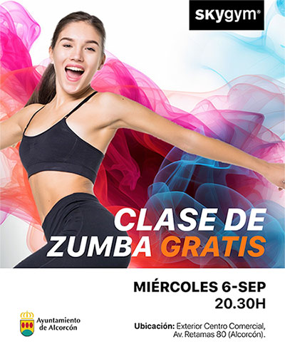 Skygym, clase de zumba gratis