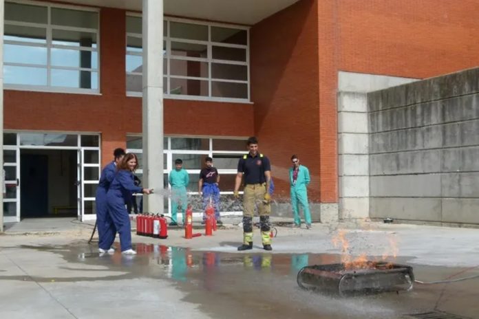 Formación de los sanitarios del Hospital de Alcorcón ante incendios y emergencias