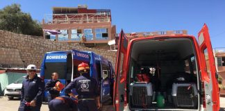 La heroica y solidaria labor de un bombero de Alcorcón en Marruecos