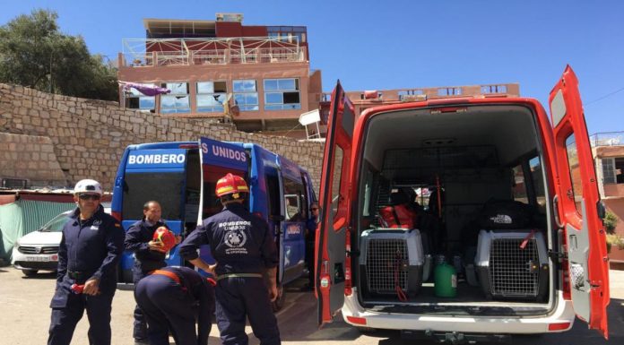 La heroica y solidaria labor de un bombero de Alcorcón en Marruecos La heroica y solidaria labor de un bombero de Alcorcón en Marruecos