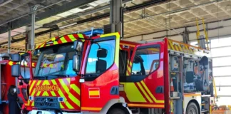 La policía y bomberos intervienen en Alcorcón por un aviso de incendio