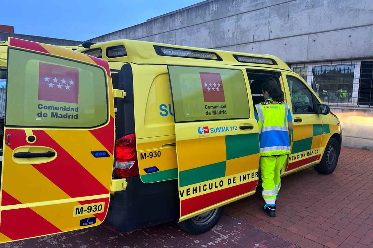 Atendido un hombre en parada cardiorrespiratoria en Alcorcón
