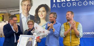 Homenaje del Partido Popular de Alcorcón a Pepe Ugena