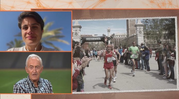 La historia de amor por el deporte del abuelo maratoniano de Alcorcón