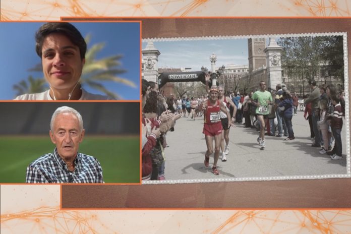 La historia de amor por el deporte del abuelo maratoniano de Alcorcón