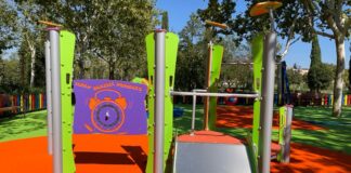 Inaugurado el área infantil accesible del Parque Alfredo Nobel de Alcorcón
