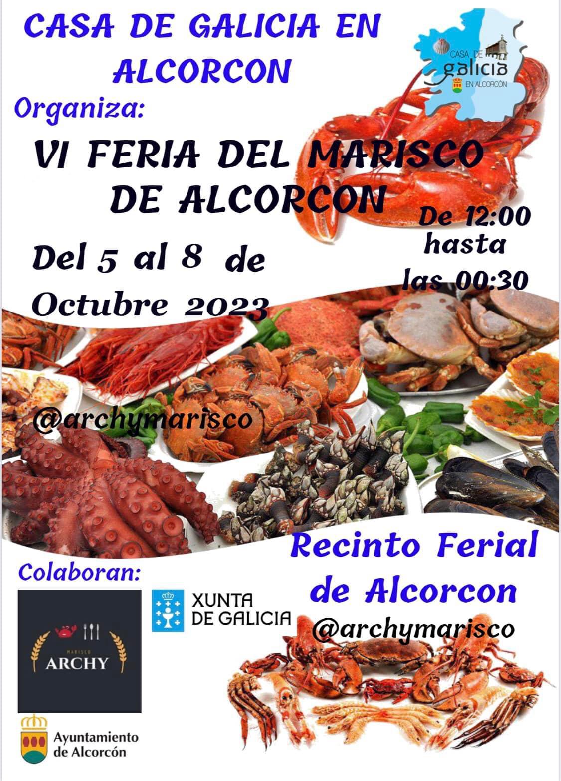 La mejor Feria del Marisco Gallego se celebra en Alcorcón