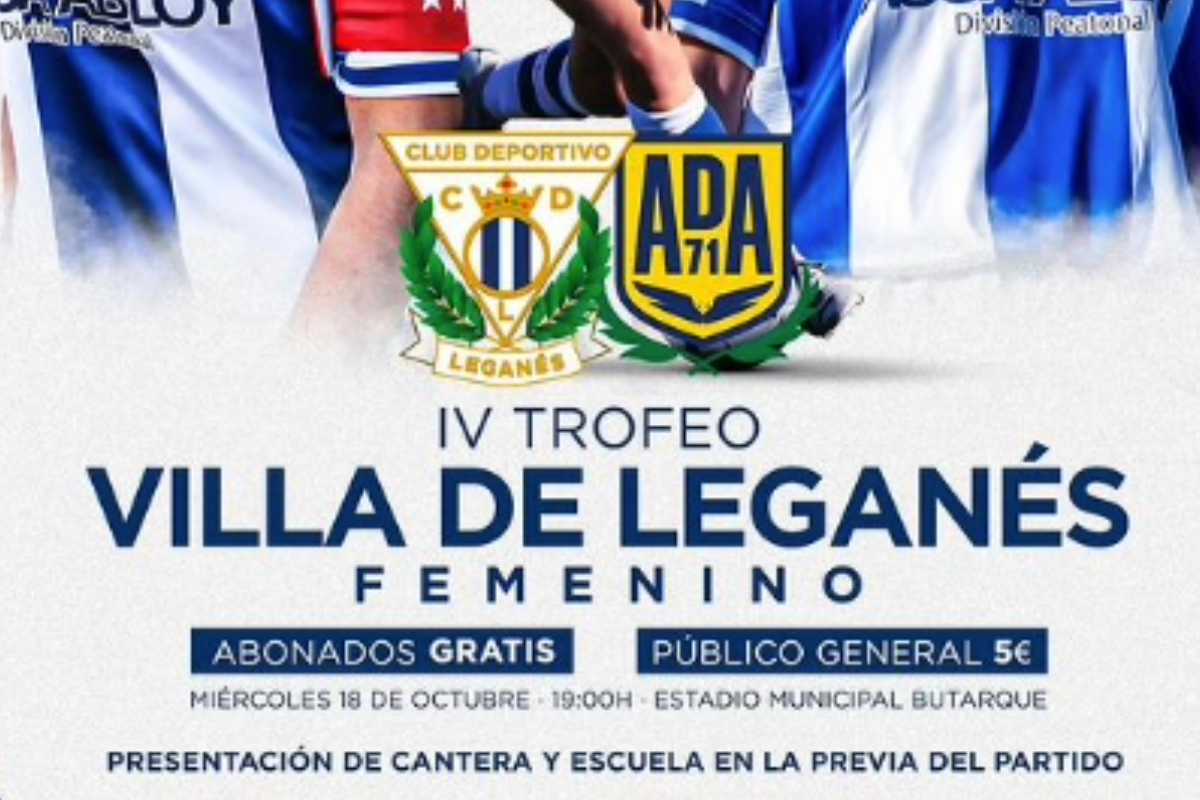 El AD Alcorcón disputará el Trofeo Villa de Leganés Femenino el próximo miércoles