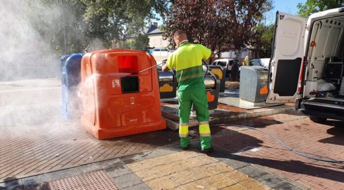 El Plan de limpieza Barrio a Barrio llega al Ensanche Sur de Alcorcón