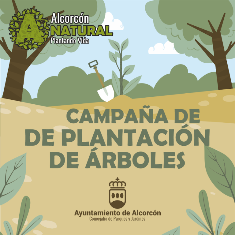 Alcorcón continúa 'Plantando vida' con una nueva campaña masiva