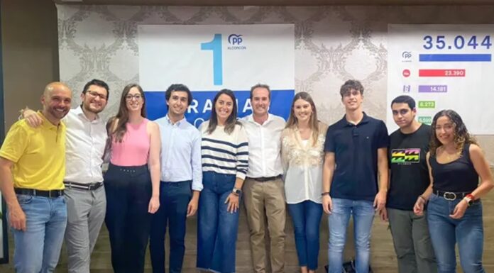 Roberto Marín presenta su candidatura a la presidencia del Partido Popular de Alcorcón